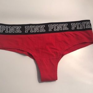 PINK red low rise cheekster